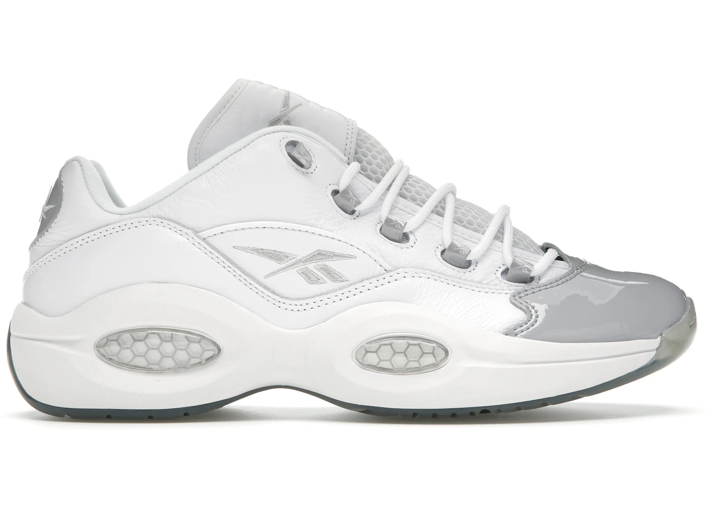 787290 Reebok Question Low Grey Toe