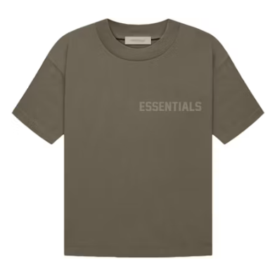 355732 Fear of God Essentials T-shirt 'Wood'
