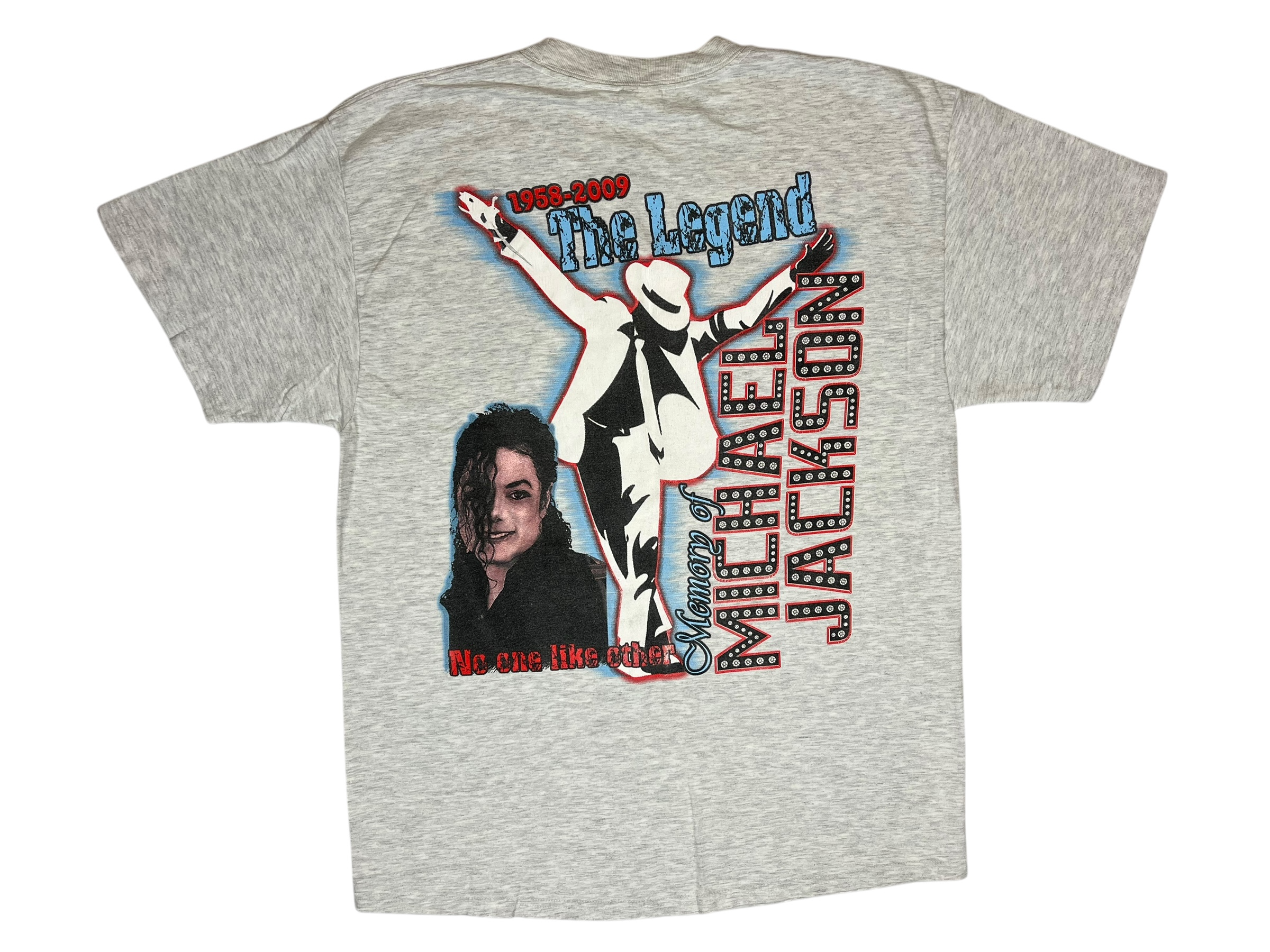374765 (2009) Michael Jackson King of Pop Memorium Rap T-Shirt