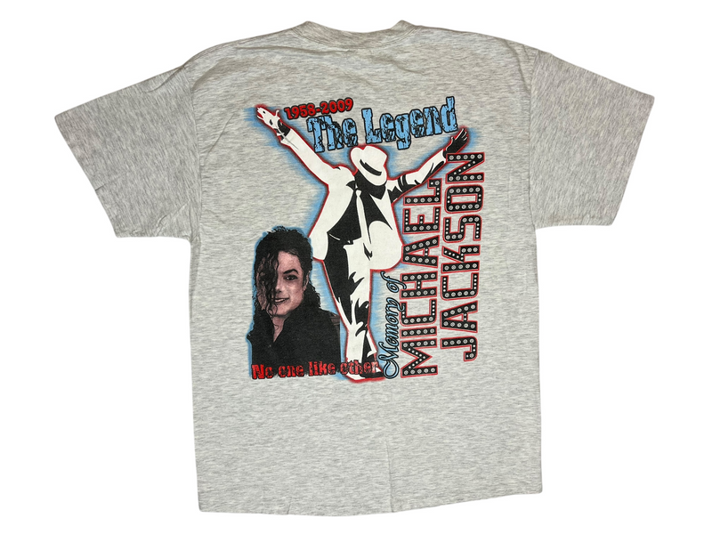 (2009) Michael Jackson King of Pop Memorium Rap T-Shirt