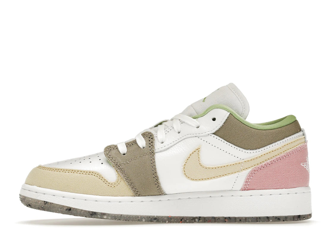 SP16634 Jordan 1 Low Pastel Grind Vivid Green (GS)