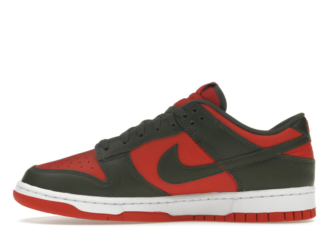 269328 Nike Dunk Low Mystic Red Cargo Khaki