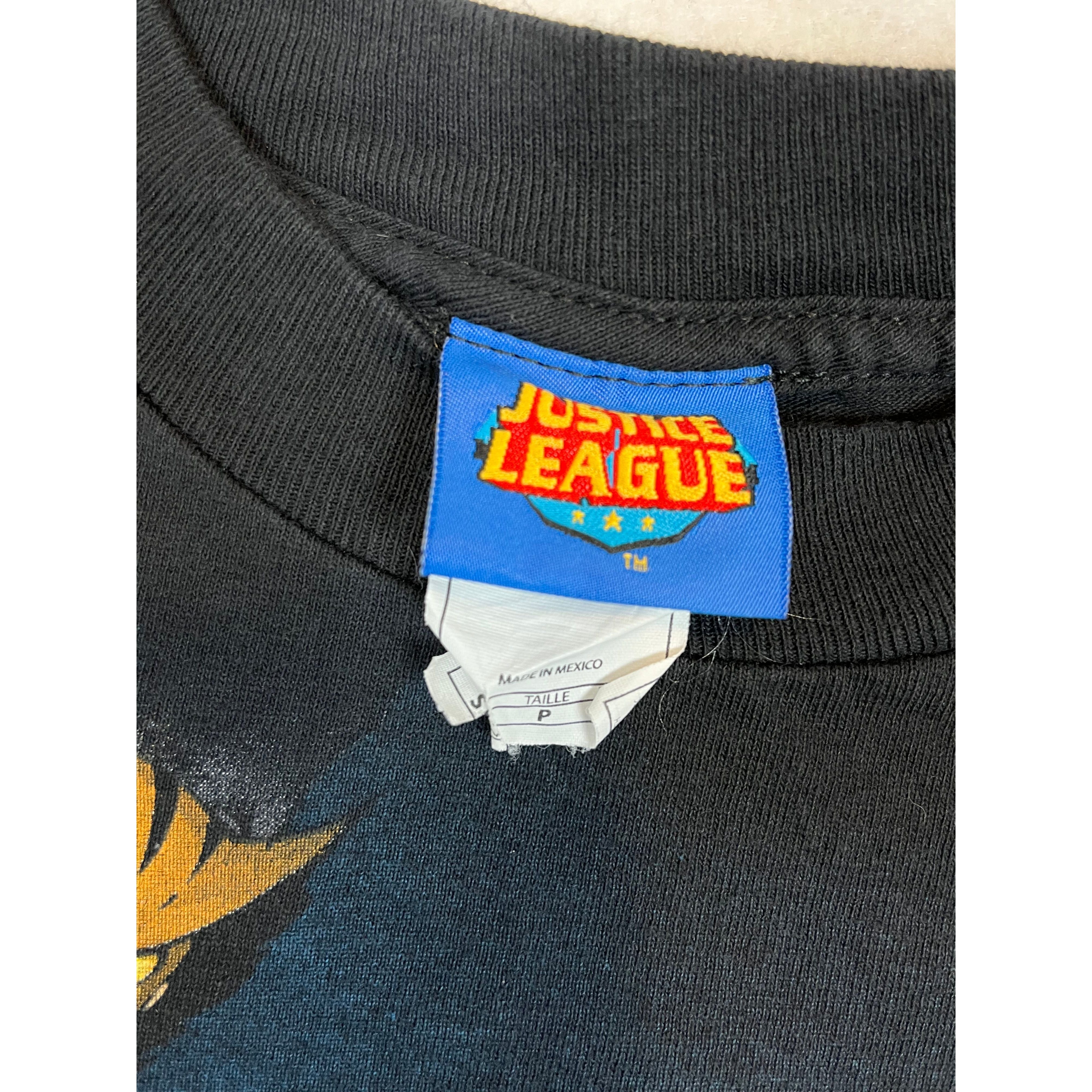 259924 (00s) Justice League DC Superhero Big Print T-Shirt