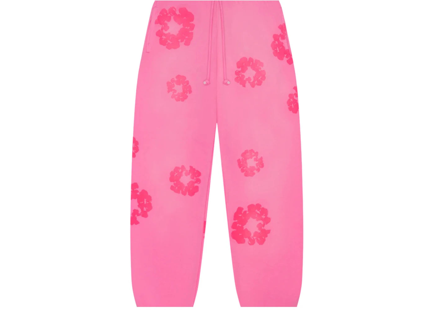709448 Denim Tears Mono Cotton Wreath Sweatpants Pink