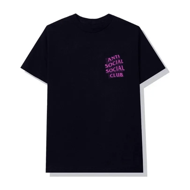 Anti Social Social Club Scrambled Eggs T-shirt 'Navy'