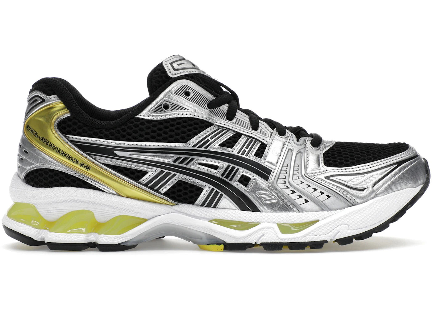 677290 ASICS Gel-Kayano 14 Black Lemon Spark