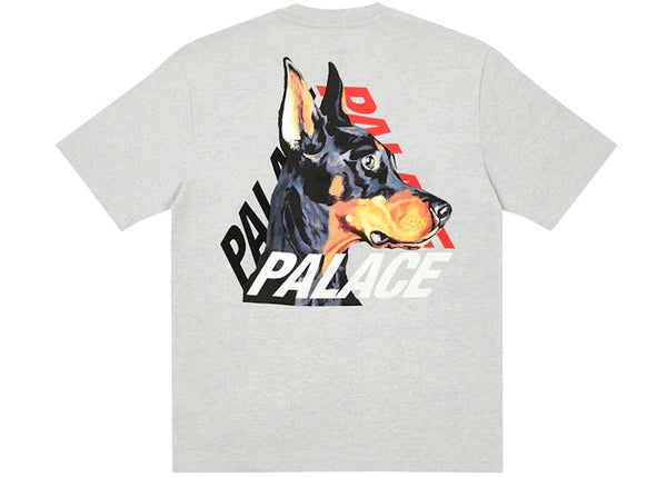 Palace P-3-K-9 T-shirt Grey Marl