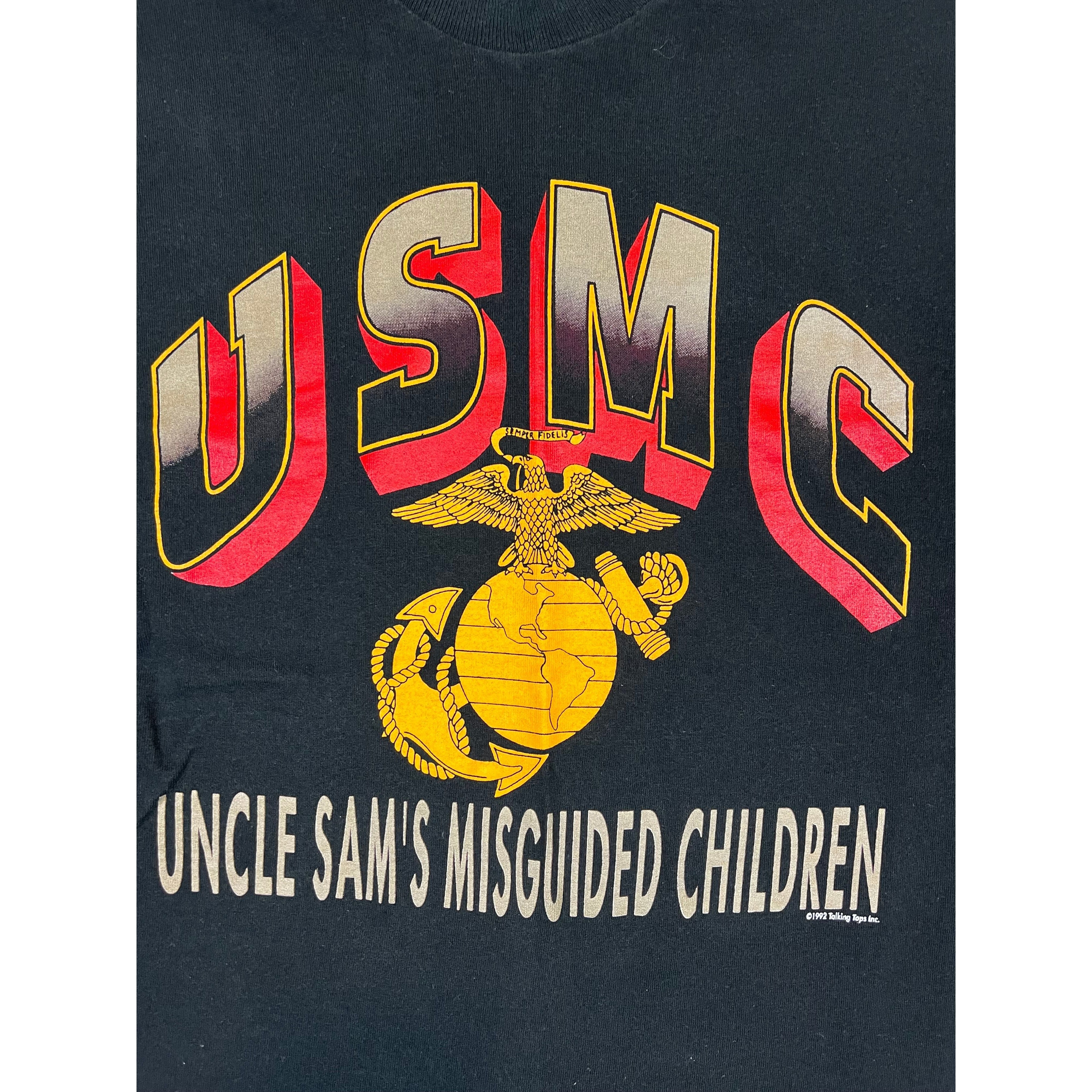 259907 (1992) USMC 'Uncle Sam's Misguided Children' T-Shirt