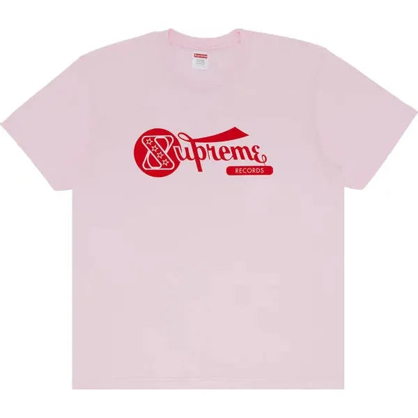 Supreme Records Tee 'Light Pink'