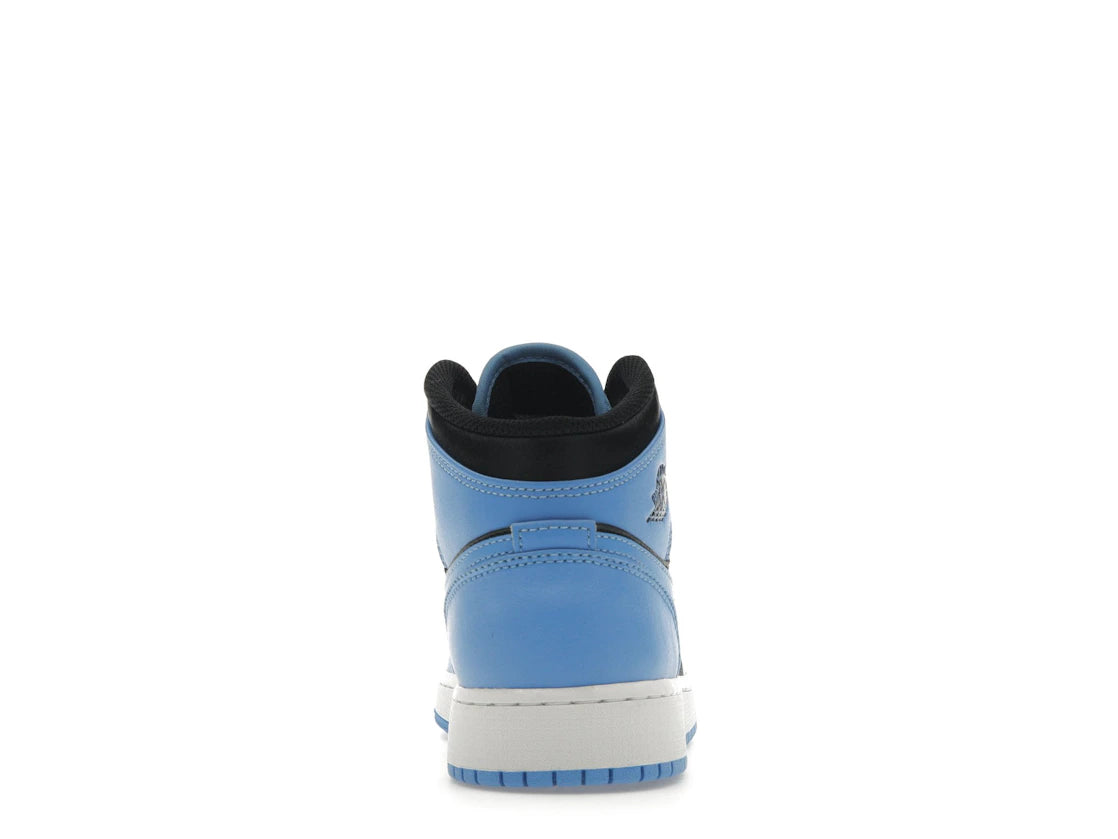 263179 Jordan 1 Mid University Blue Black (GS)