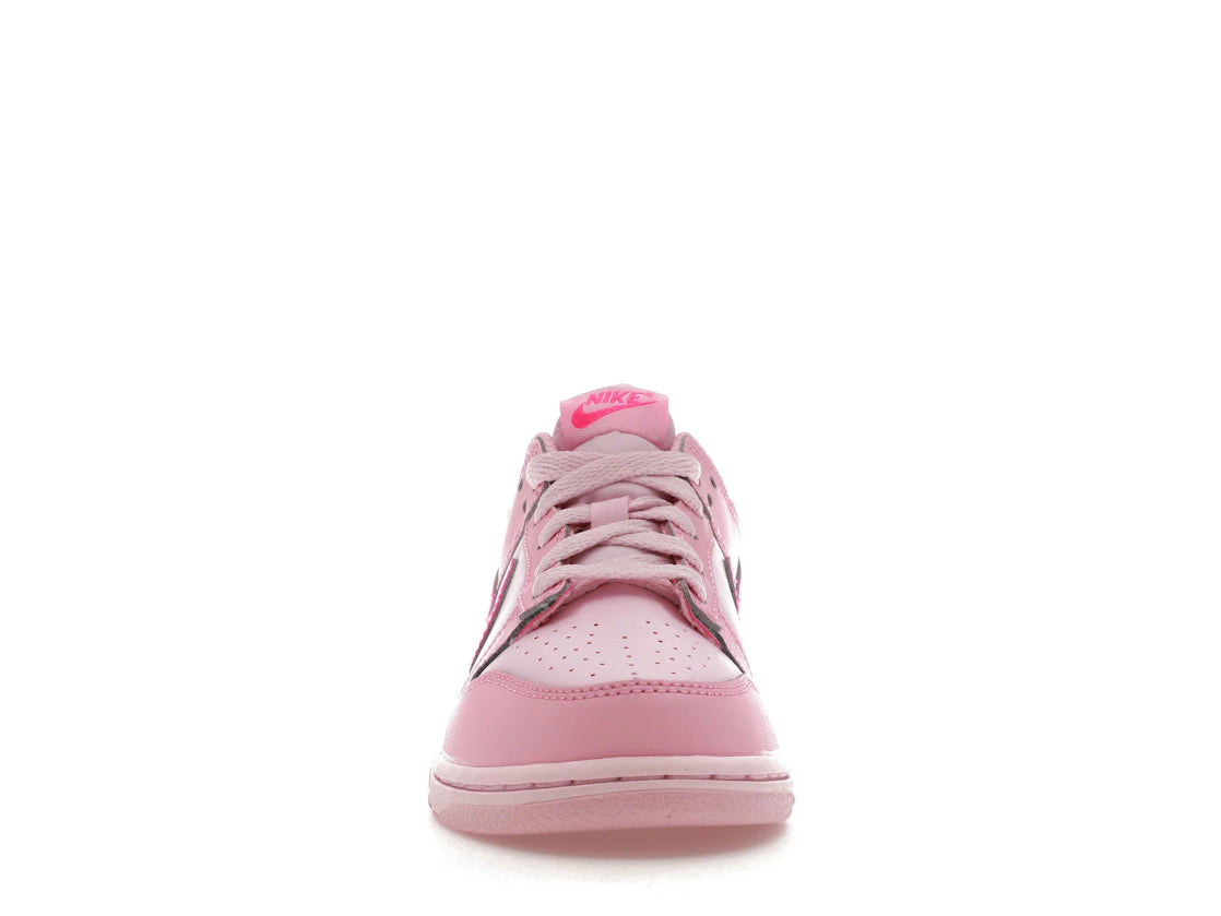 611774 Nike Dunk Low Triple Pink (PS)