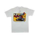 (1987) Dirt In Your Beer While Racing, NARC Sprint Car White T-Shirt