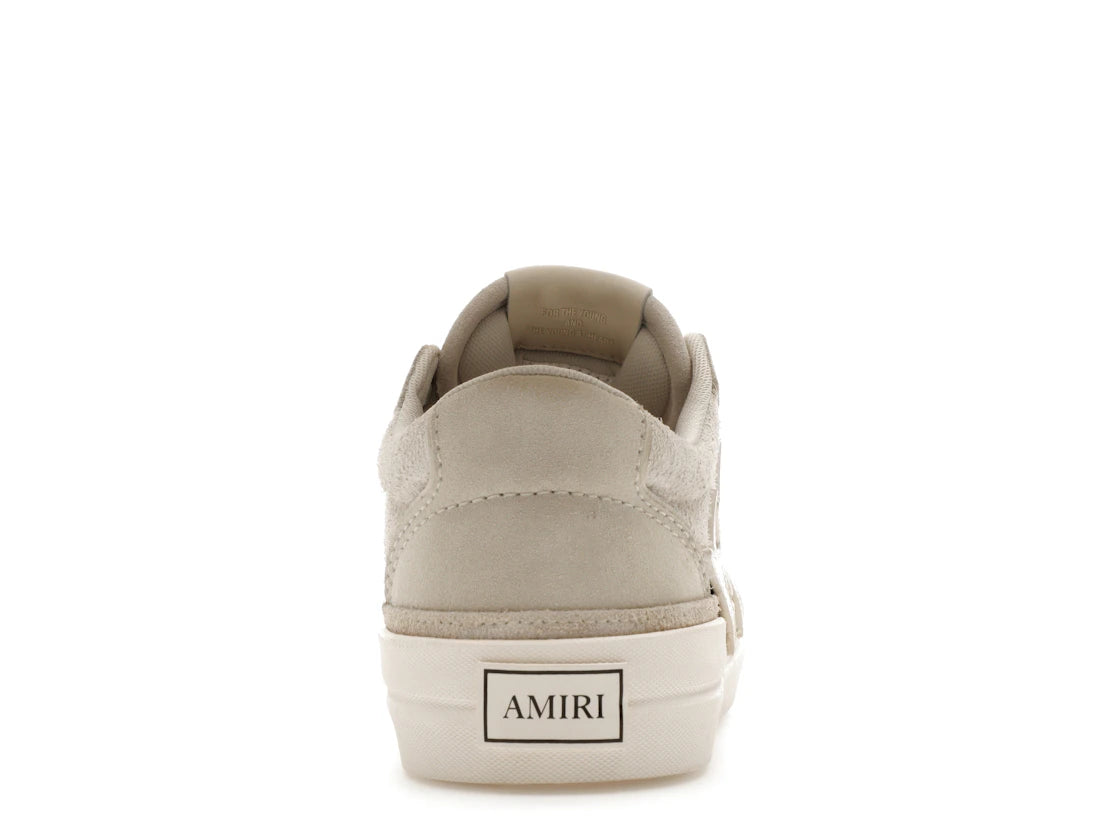 788725 AMIRI Sunset Skate Low Alabaster Birch