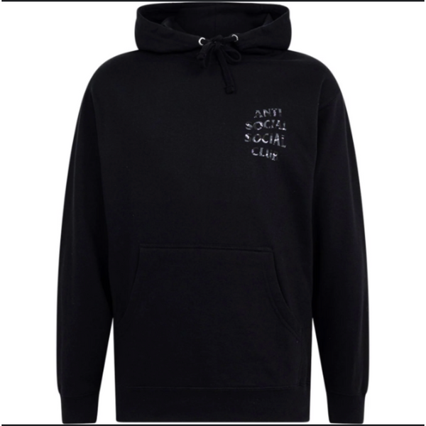 Anti Social Social Club Plain Sight Hoodie 'Purple/Black'