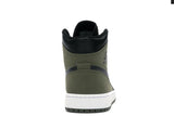 811600 Jordan 1 Mid Olive Canvas
