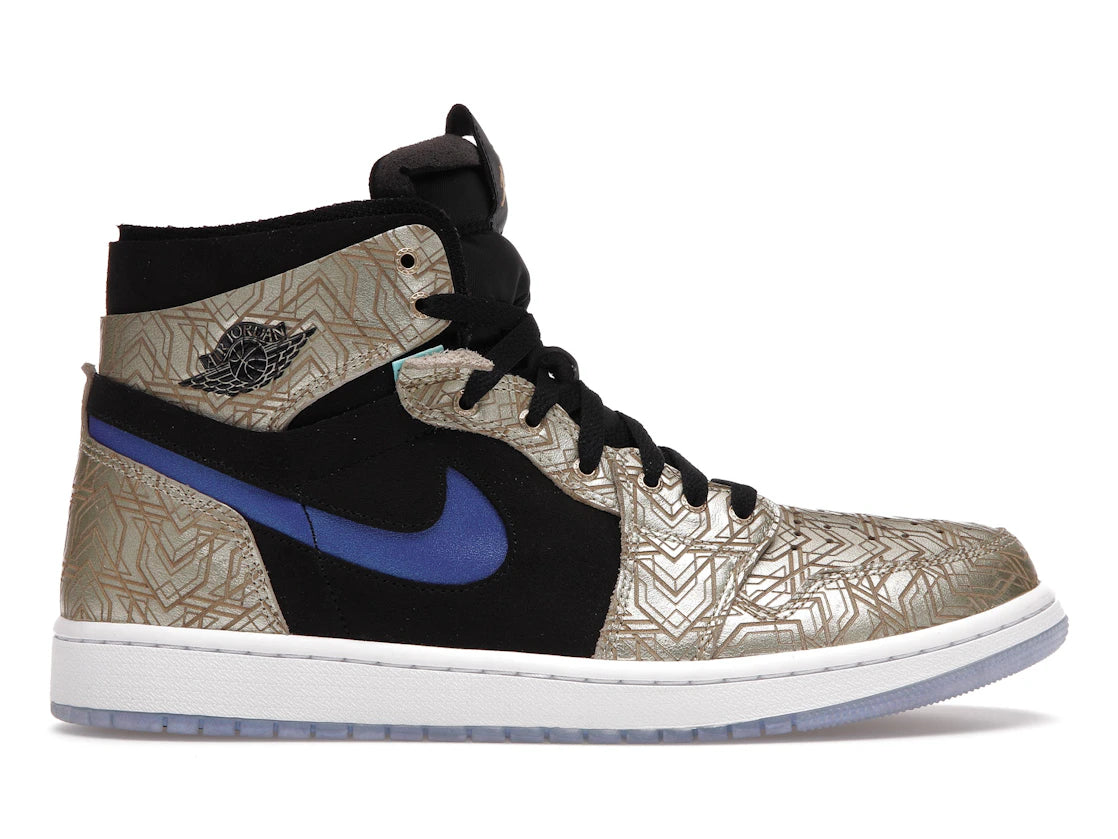 522709 Jordan 1 High Zoom Air CMFT Gold Laser