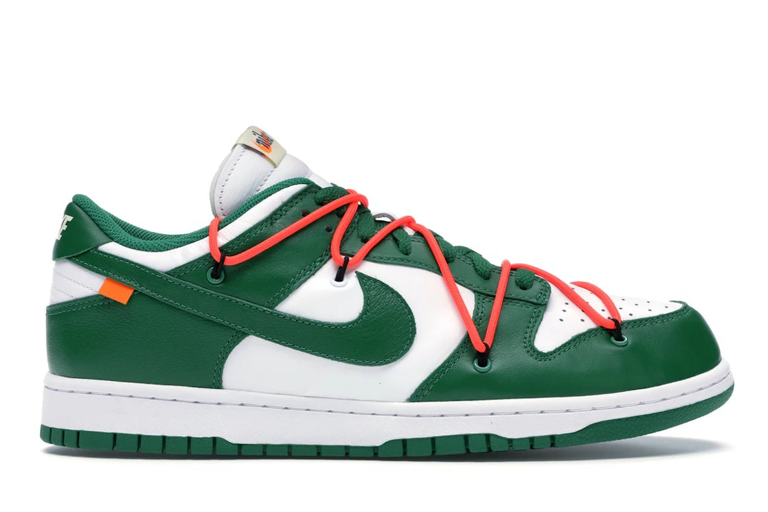 786980 Nike Dunk Low Off-White Pine Green