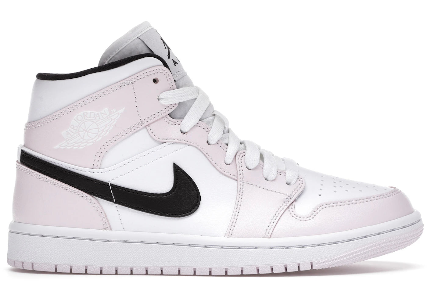 583852 Jordan 1 Mid Barely Rose (Women's)