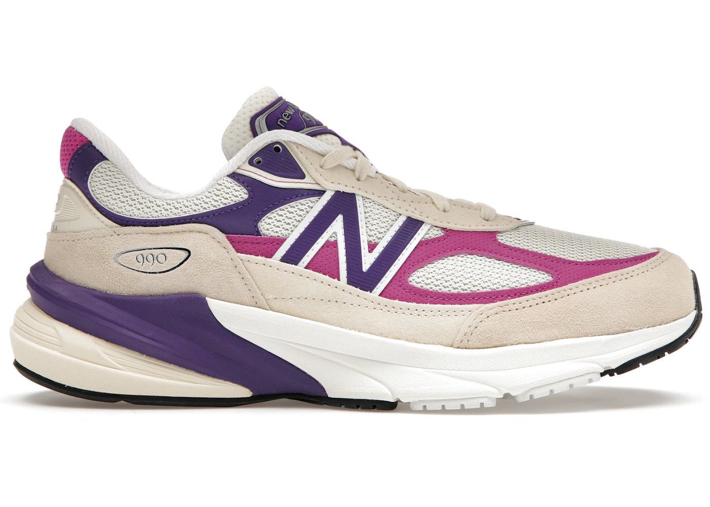 418804 New Balance 990v6 MiUSA Magenta Pop