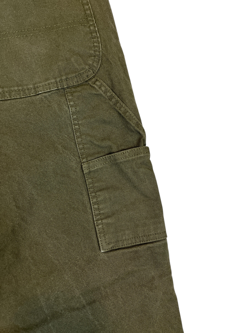 (modern) Dickies Olive Green Carpenter Work Pants 34x32