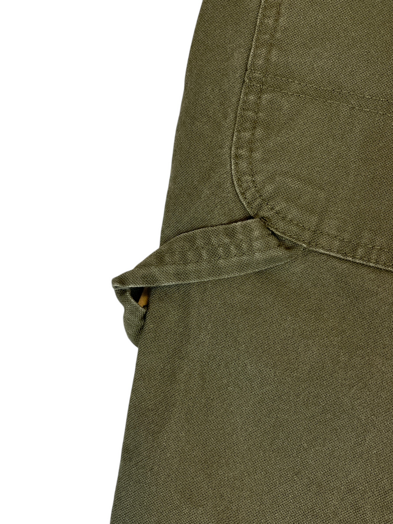 (modern) Dickies Olive Green Carpenter Work Pants 34x32