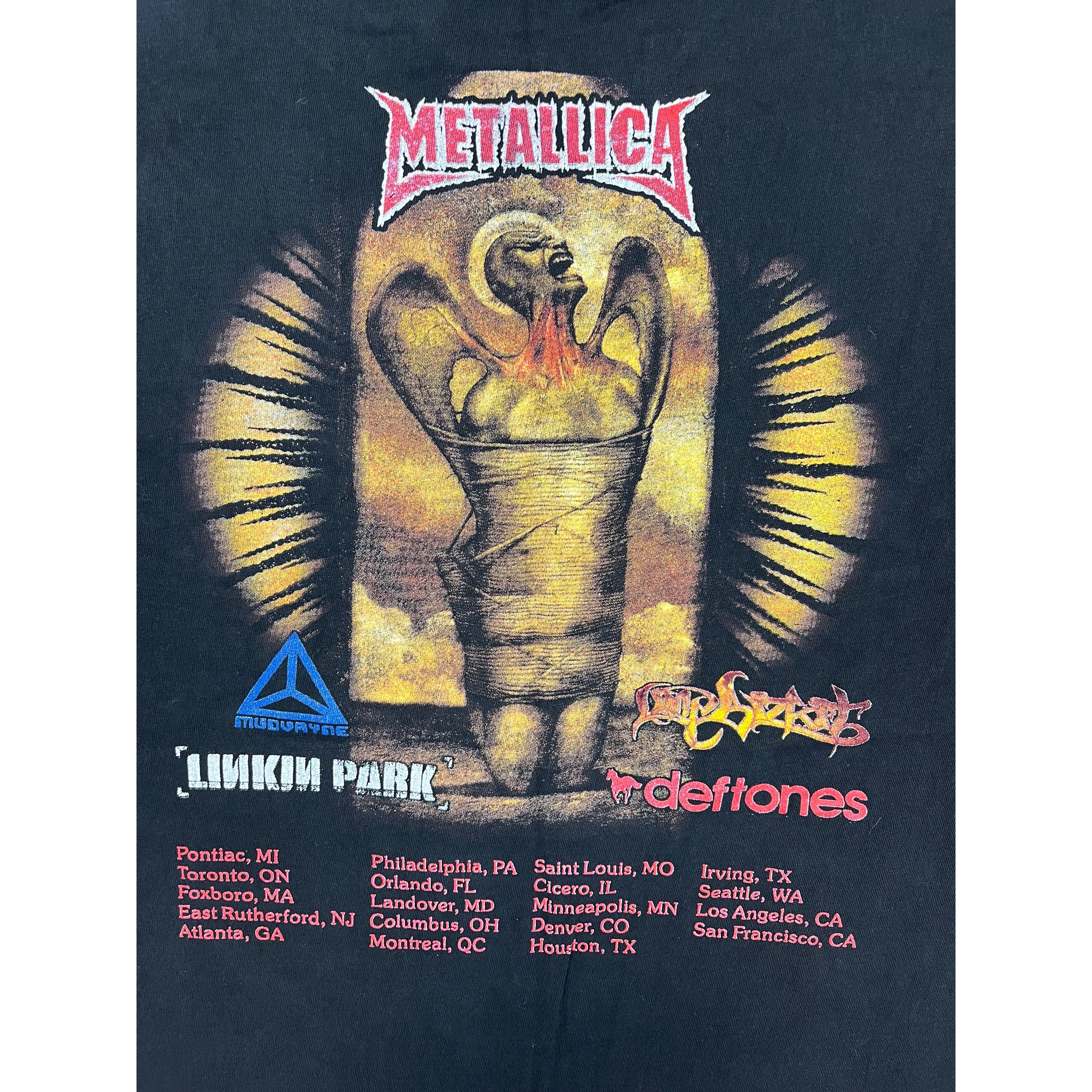 271371 (2003) Metallica 'Summer Sanitarium' LimpBizkit Concert T-Shirt