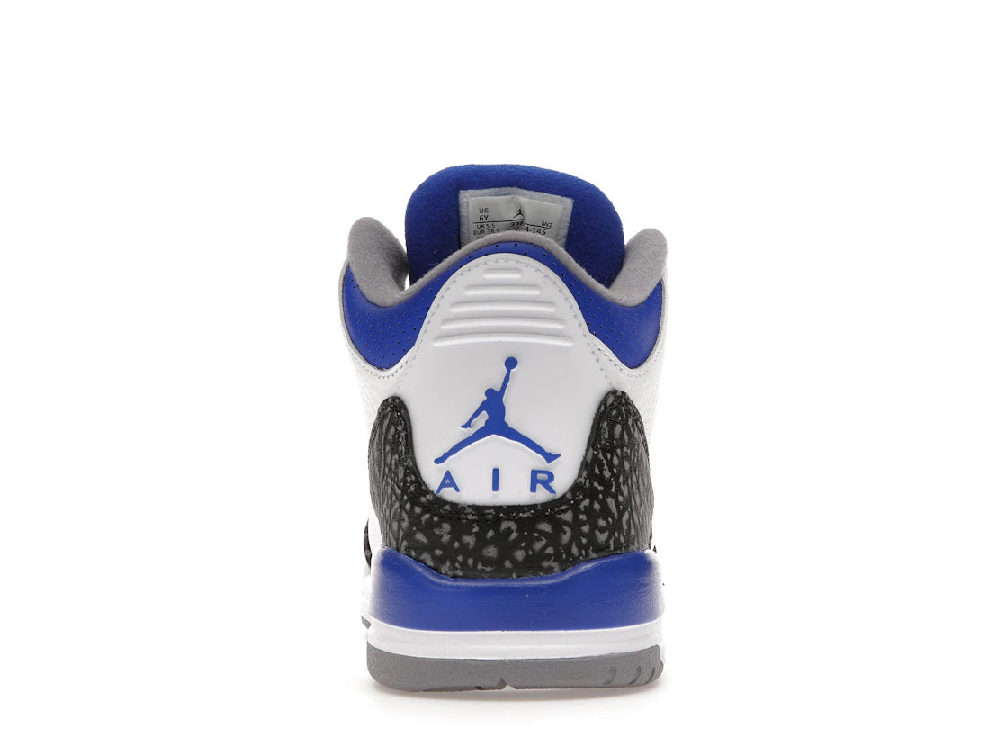 SP15274 Air Jordan 3 Retro GS 'Racer Blue'