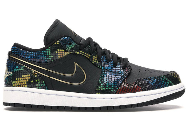 Jordan 1 Low Multicolor Snakeskin (2020) (Women's)