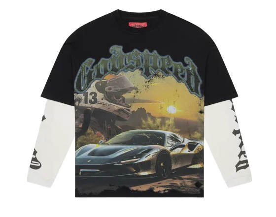 Godspeed Thermal L/S Sunset Drift Black