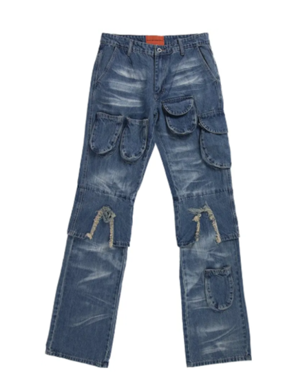 Who Decides War Arch Knee Pocket Denim 'Sky'