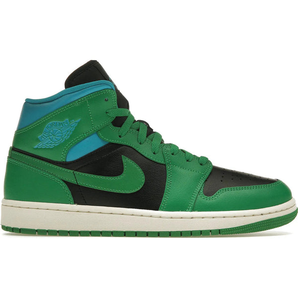 Jordan 1 Mid Lucky Green Aquatone (Women's)