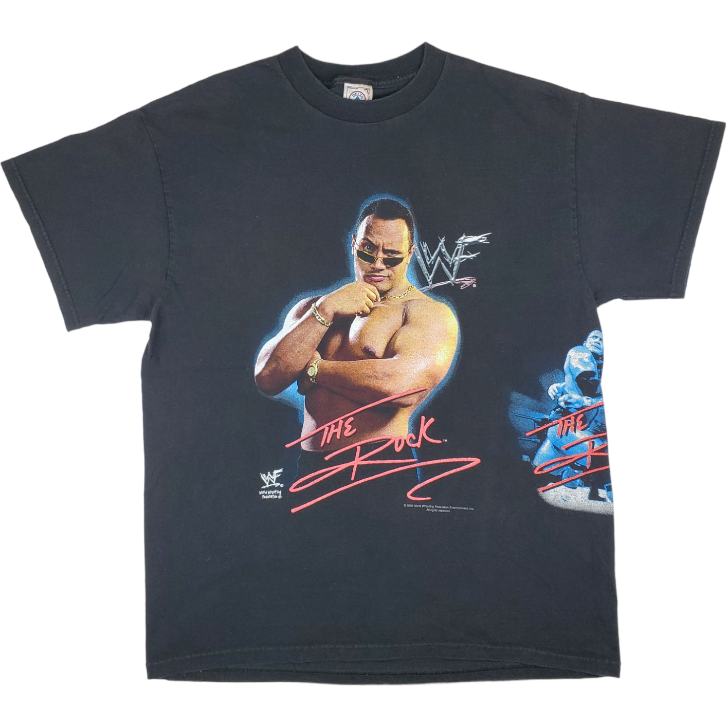 275684 (2000) The Rock WWF Wrap Around Wrestling T-Shirt