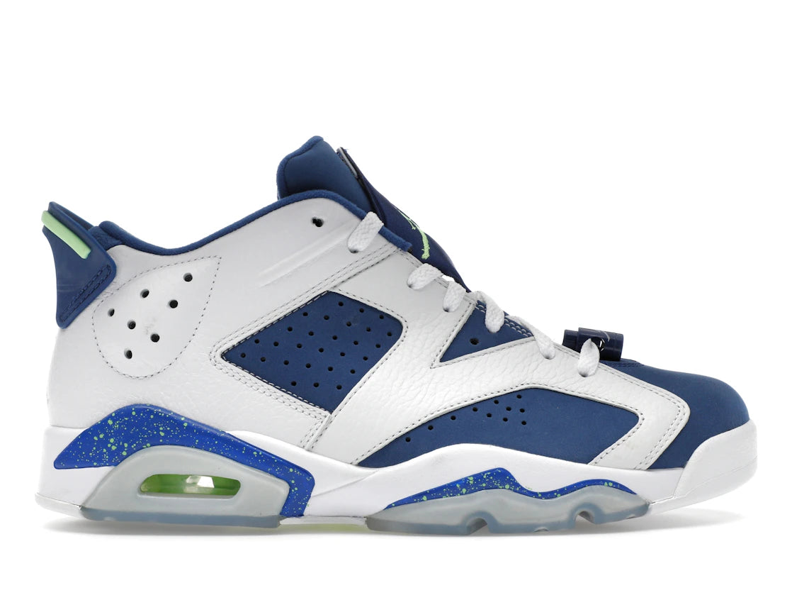 [639028] Jordan 6 Retro Low Ghost Green