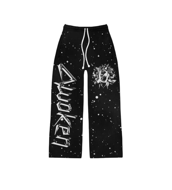 776027 Awoken Dreams Chrome Black Sweatpants
