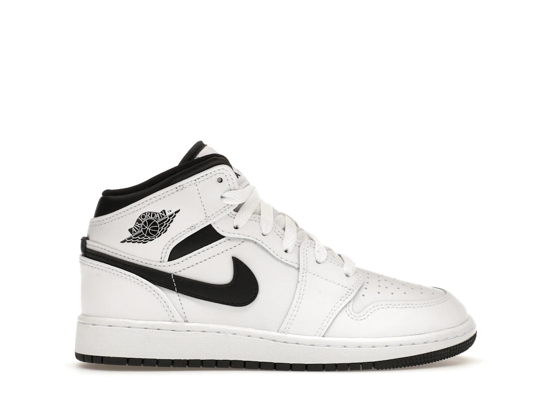 266855 Jordan 1 Mid Reverse Panda (GS)