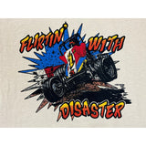 (1984) Flirtin' with Disaster Calistoga Sprint Car Racing Beige T-Shirt