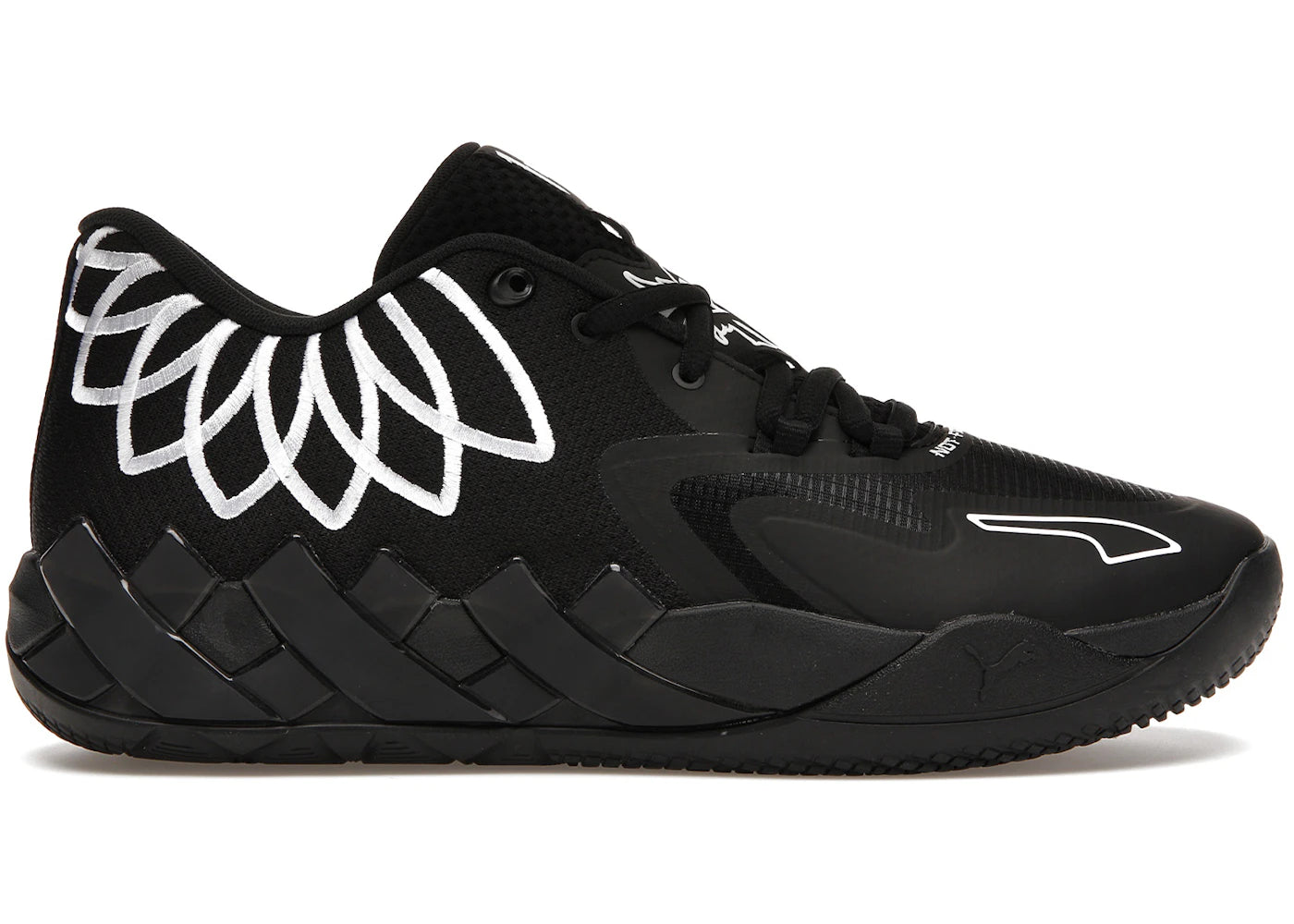 589110 Puma LaMelo Ball MB.01 Lo Black White