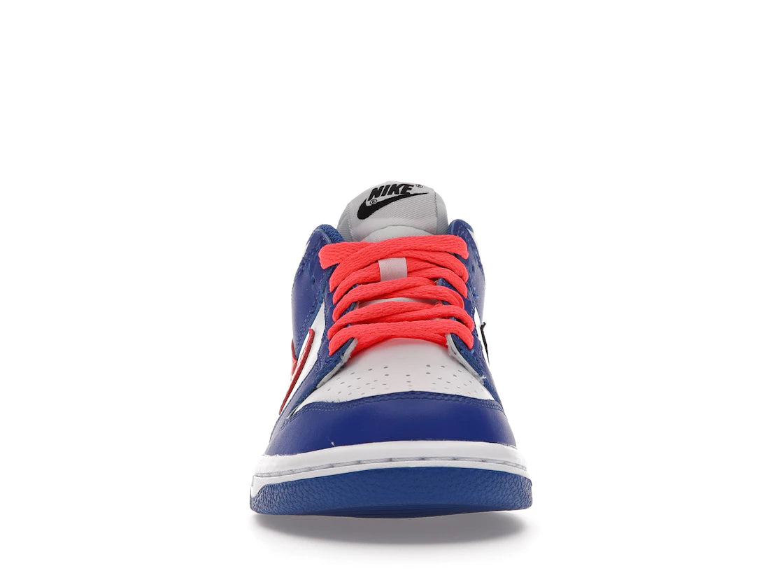 718848 Nike Dunk Low Bright Crimson Game Royal (GS)