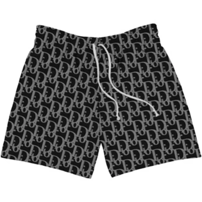 Bravest Studios Dior Oblique Shorts 'Black'