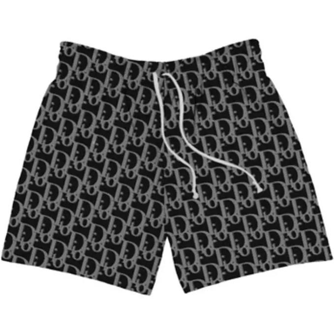 275796 Bravest Studios Dior Oblique Shorts 'Black'