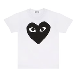 Comme des Garcons PLAY Play Black Heart T-shirt 'White'