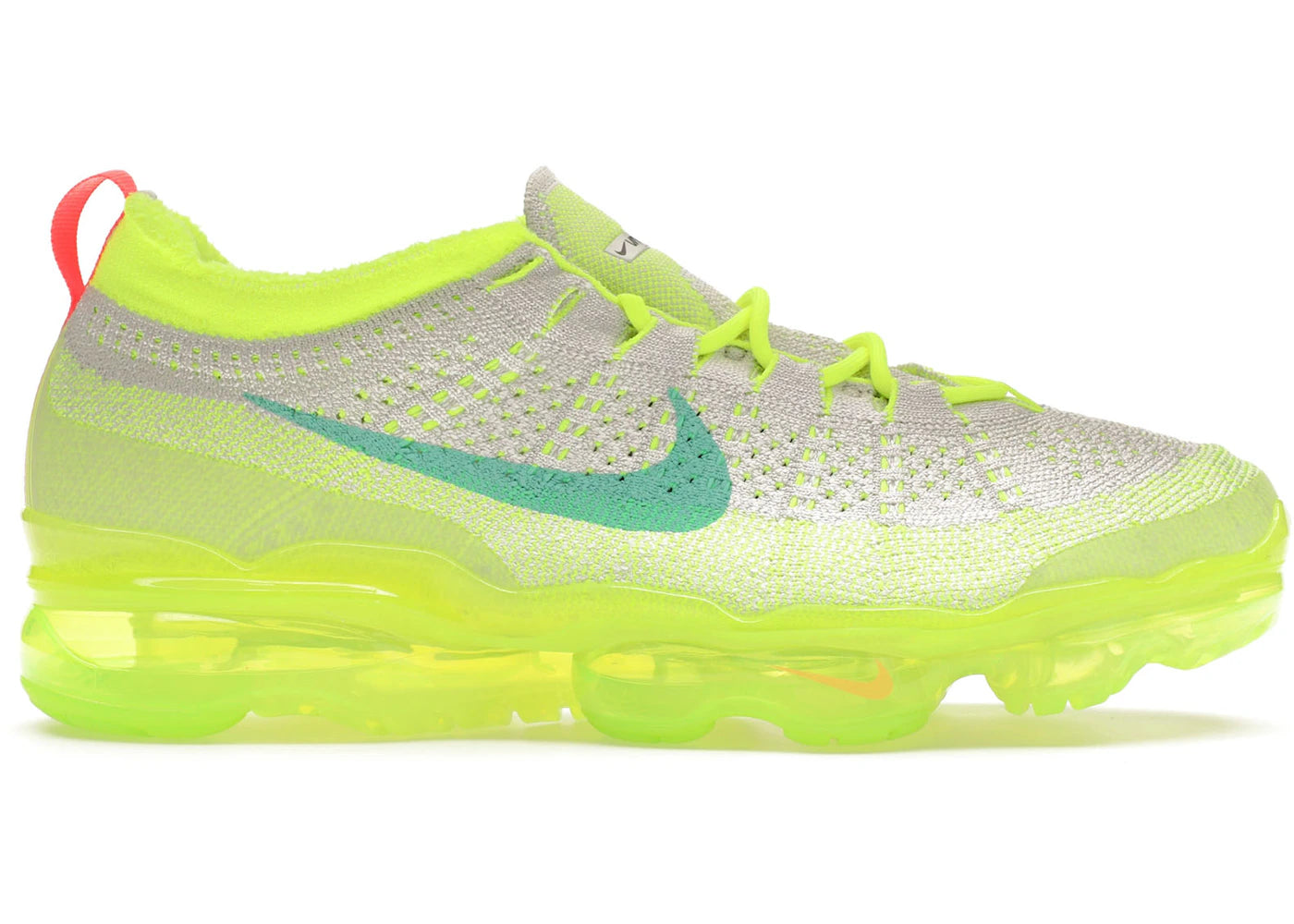 512078 Nike Air Vapormax 2023 Flyknit Vast Grey Volt