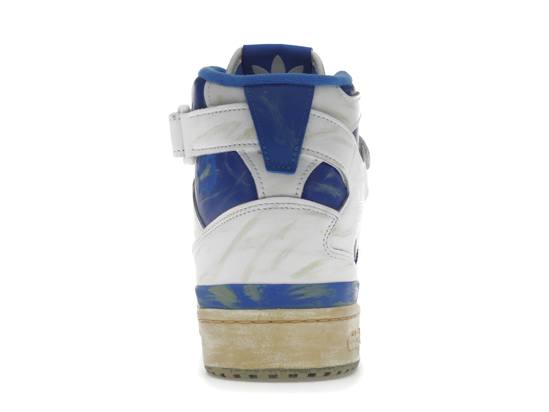 610921 adidas Forum 84 Hi AEC White Blue