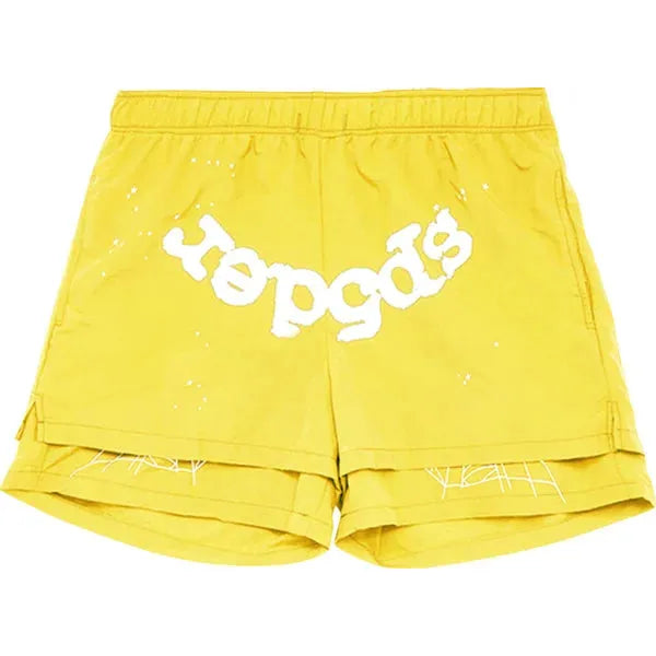 Sp5der Logo Short 'Yellow'