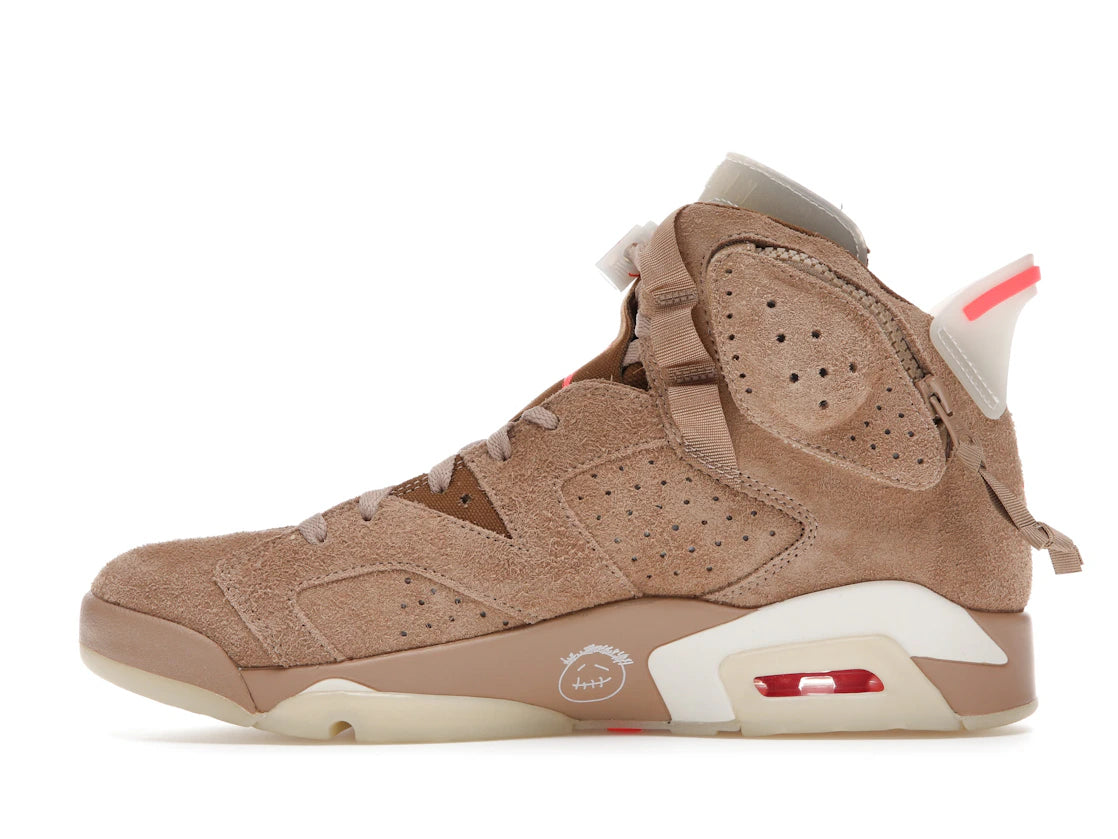 780169 Jordan 6 Retro Travis Scott British Khaki