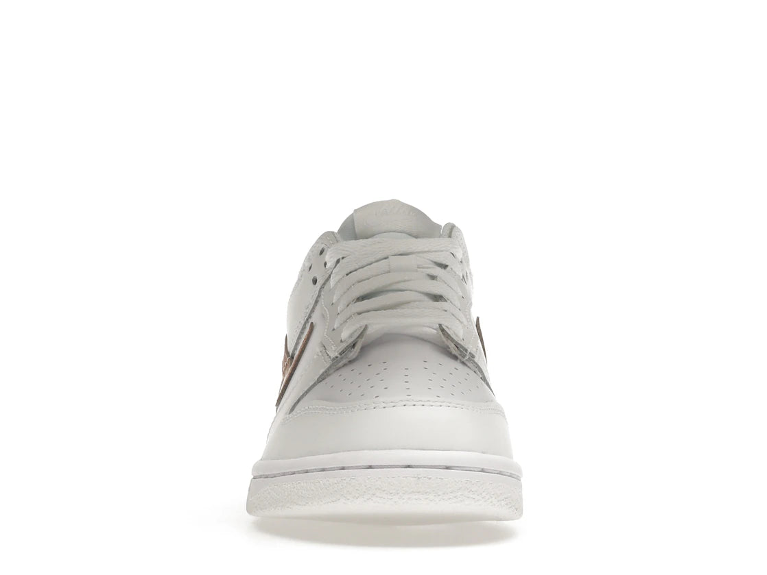 282912 Nike Dunk Low GS 'White Metallic Red Bronze'