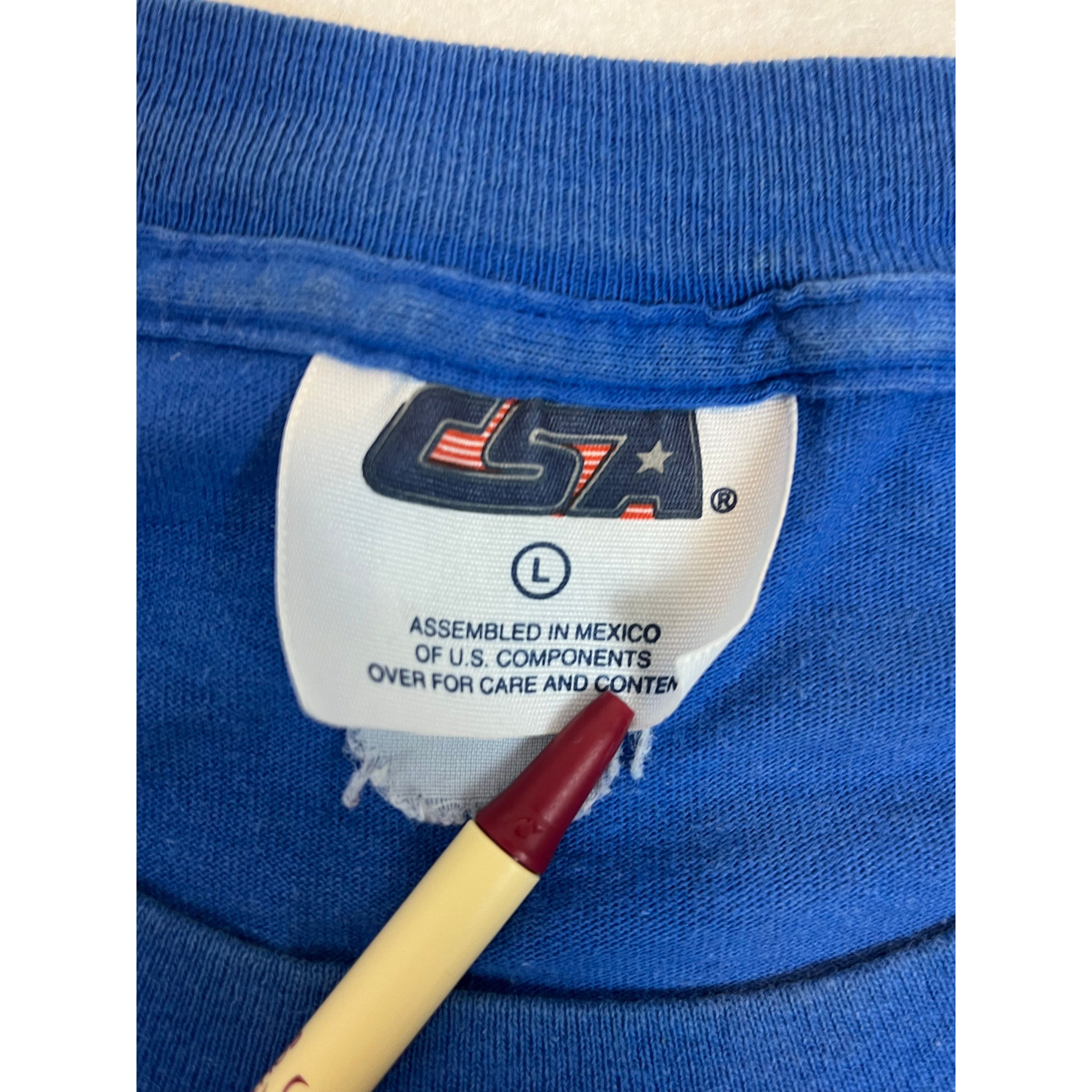 267926 (1999) New York Giants Water Droplets Helmet NFL T-Shirt