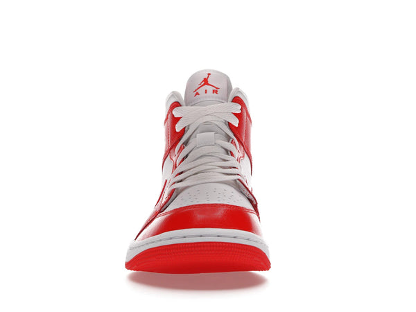 Wmns Air Jordan 1 Mid 'Habanero Red'