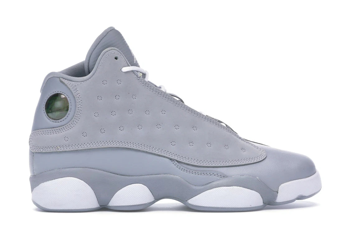 605917 Jordan 13 Retro Wolf Grey Deadly Pink (GS)