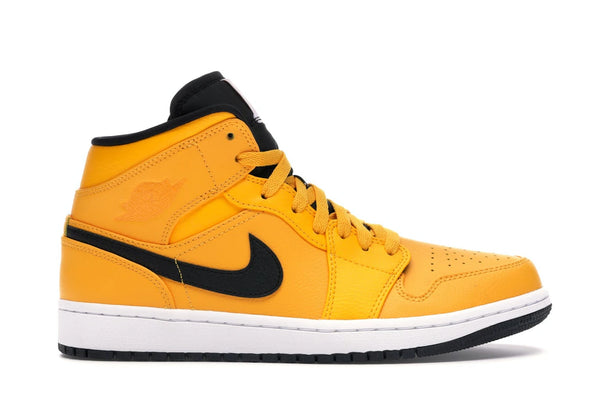 Jordan 1 Mid University Gold Black
